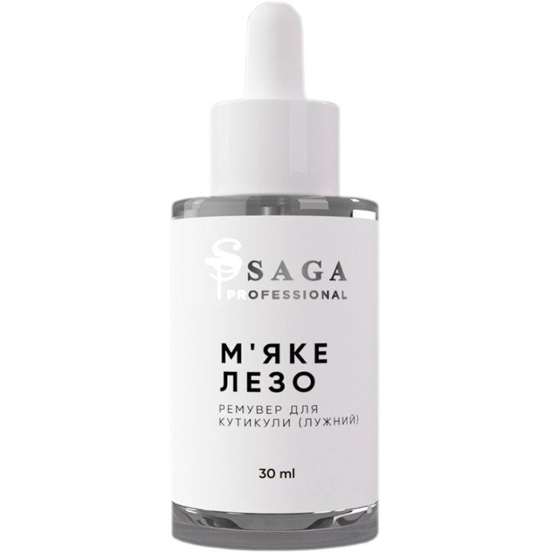 SAGA professional Ремувер (щелочный) Мягкое лезвие, 30 мл