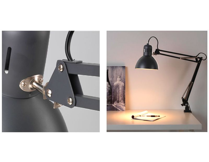 Lamp IKEA TERTIAL 703.554.55, graphite, (for table lighting and perfect highlights on nails)