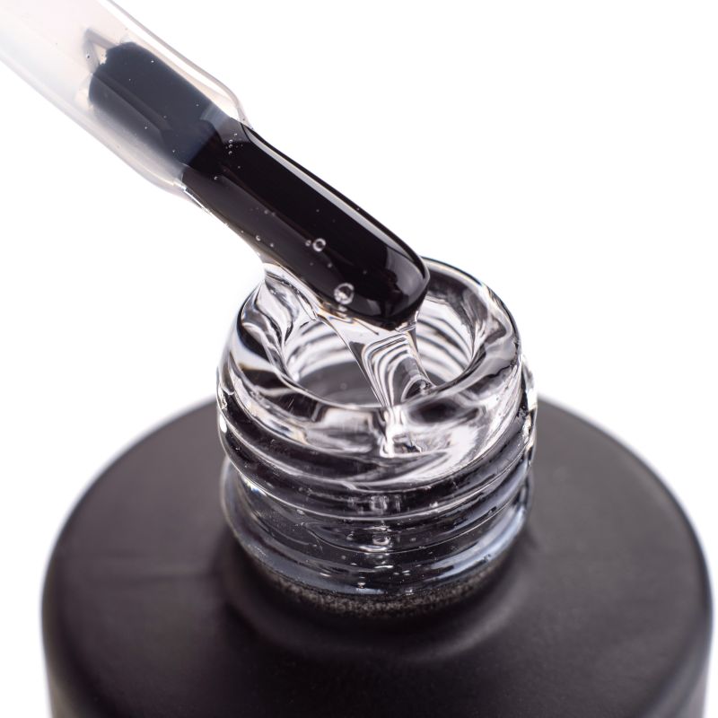 Komilfo Bottle Gel Clear с кисточкой, 15 мл