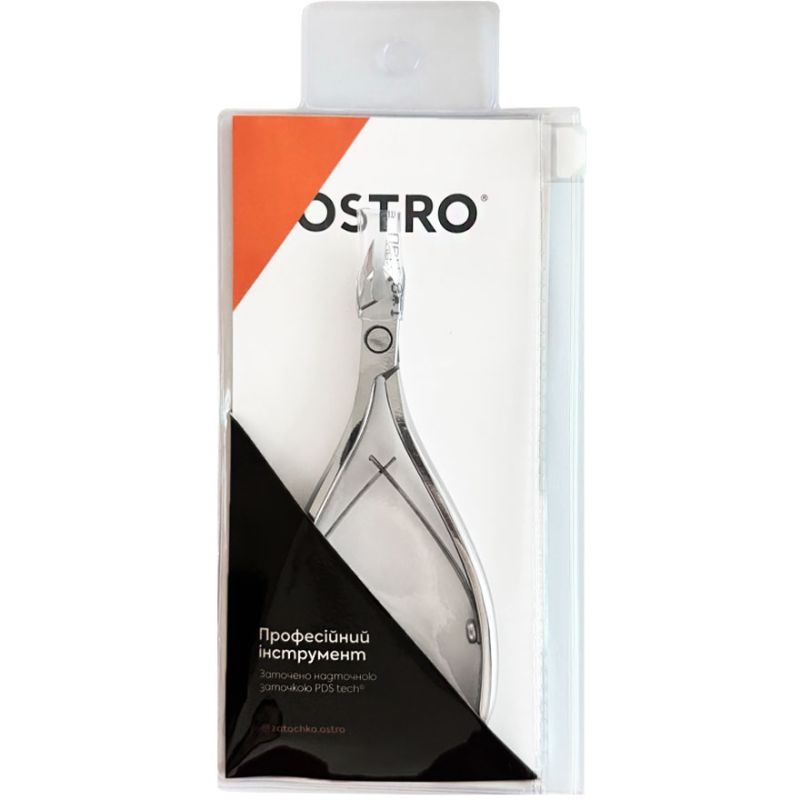 OSTRO professional nippers M, 8-9 mm (cuticle nippers)