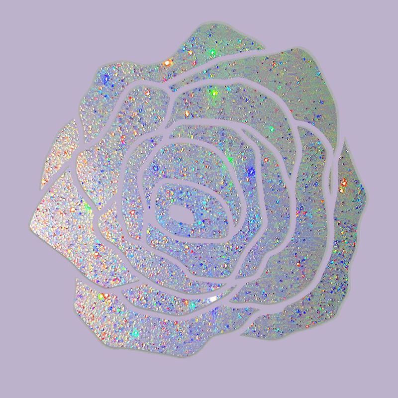 Komilfo No Wipe Holographic Top - голографический топ без ЛС, 8 мл