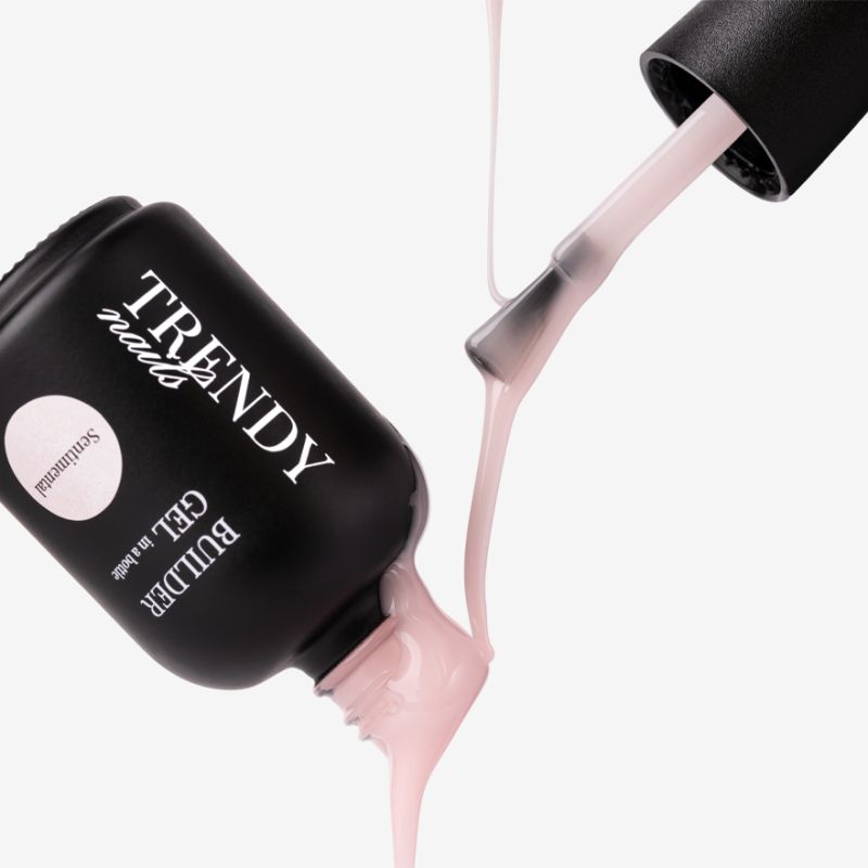 Trendy Nails Гель для ногтей Builder Gel in a bottle Sentimental HEMA/TPO free, 15 мл