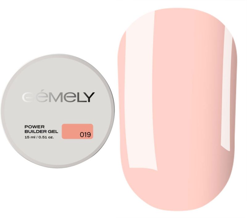 GÉMELY ex GA&MA Гель для нігтів Power Builder gel 019, 15 мл