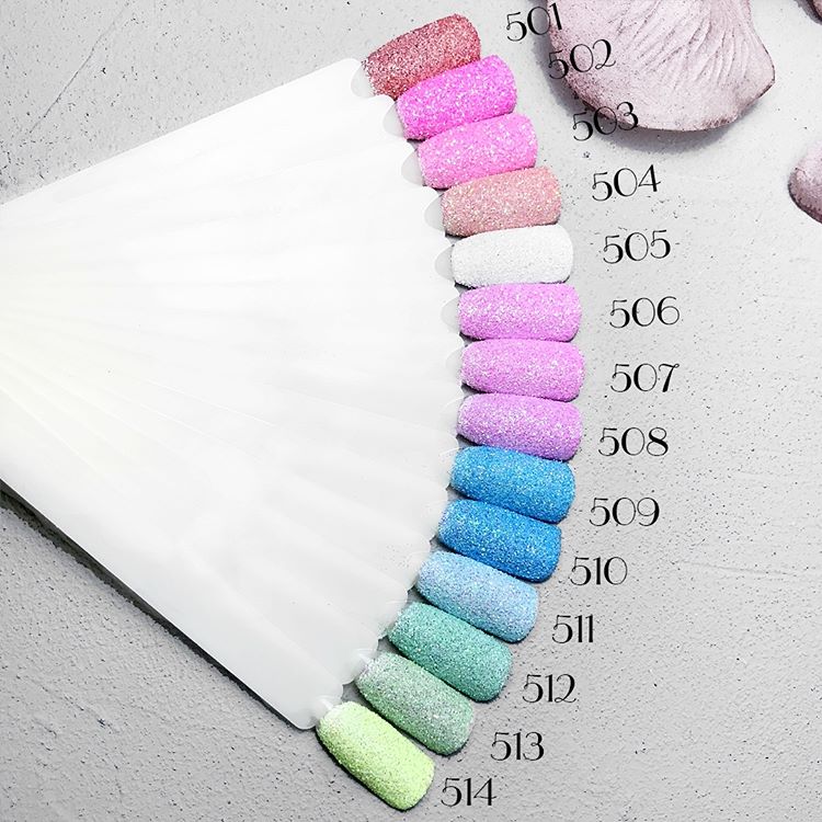 Komilfo Sequins Rainbow Series 501, 0.2mm, 2.5g