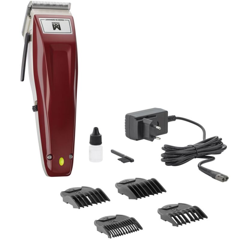 MOSER Clipper 1400 cordless, burgundy