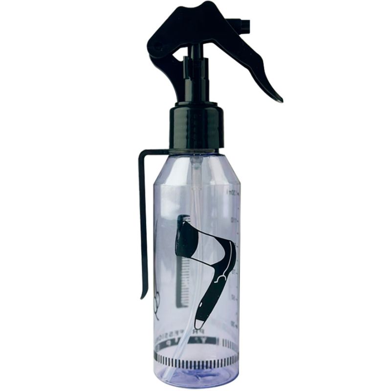 Hairdresser's belt spray, transparent