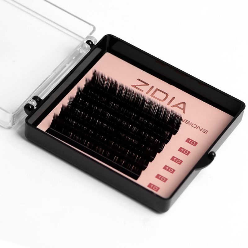 ZIDIA Premium Lash Extensions 6 strips - M0.07 x 10 mm