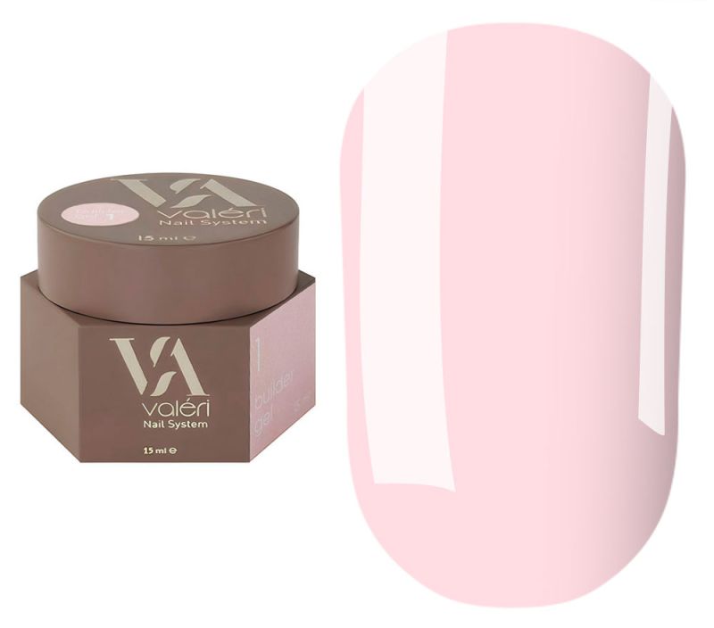 Valeri Гель для нігтів Builder Gel 01, 15 мл