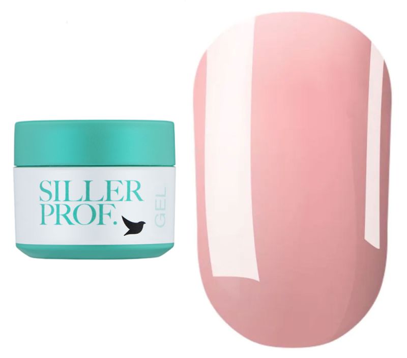 Siller Гель для ногтей Bottle Gel №04 (бледно-персиковый), 15 мл