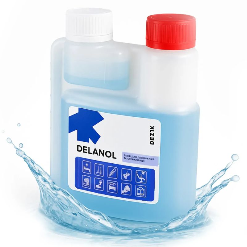 DEZIK Delanol - useful for disinfection and sterilization of instruments, 250 ml