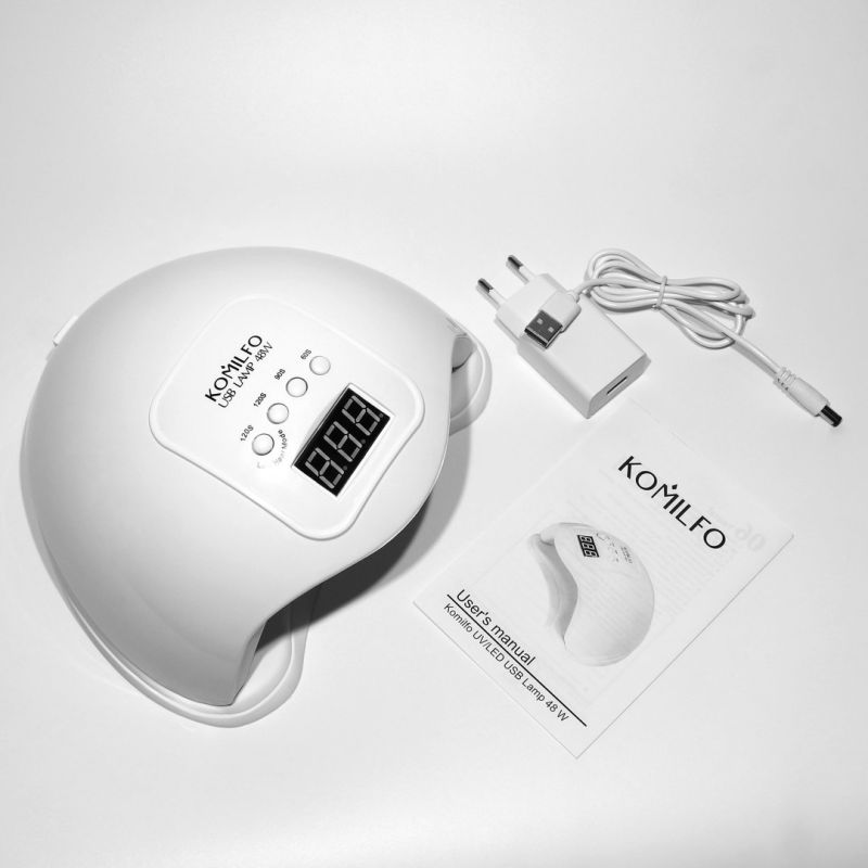 Komilfo LED/UV USB Lamp 48 Вт, White