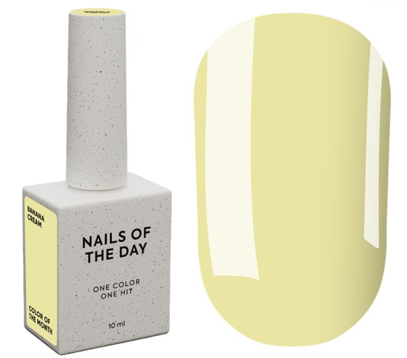 Nails Of The Day Гель-лак Color of the month July 2025 (Banana Cream), 10 мл