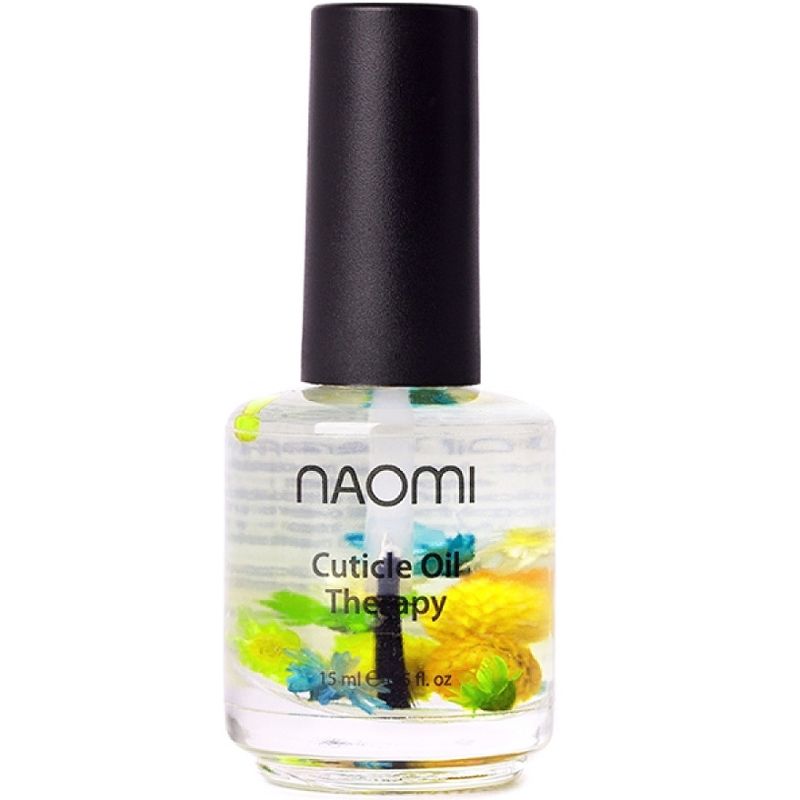 Naomi flower oil for cuticles and nails (almond), 15 ml