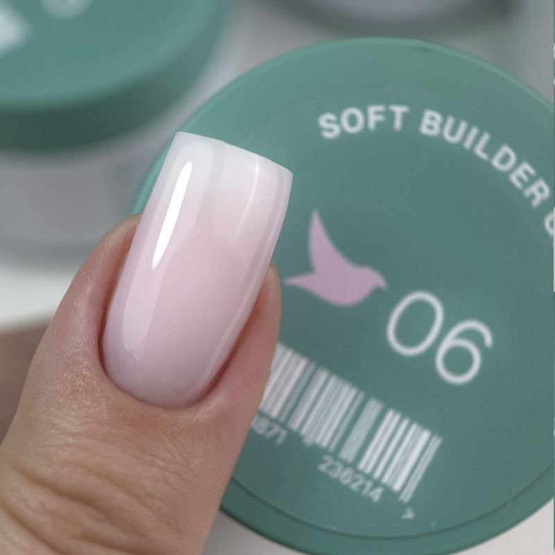 Siller гель для ногтей Soft Builder Gel № 06, 15 мл