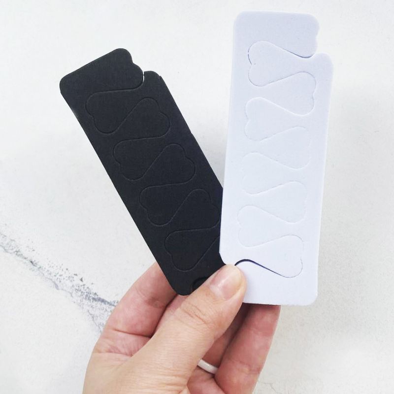 FRC Beauty Finger separators, black (24 pcs)