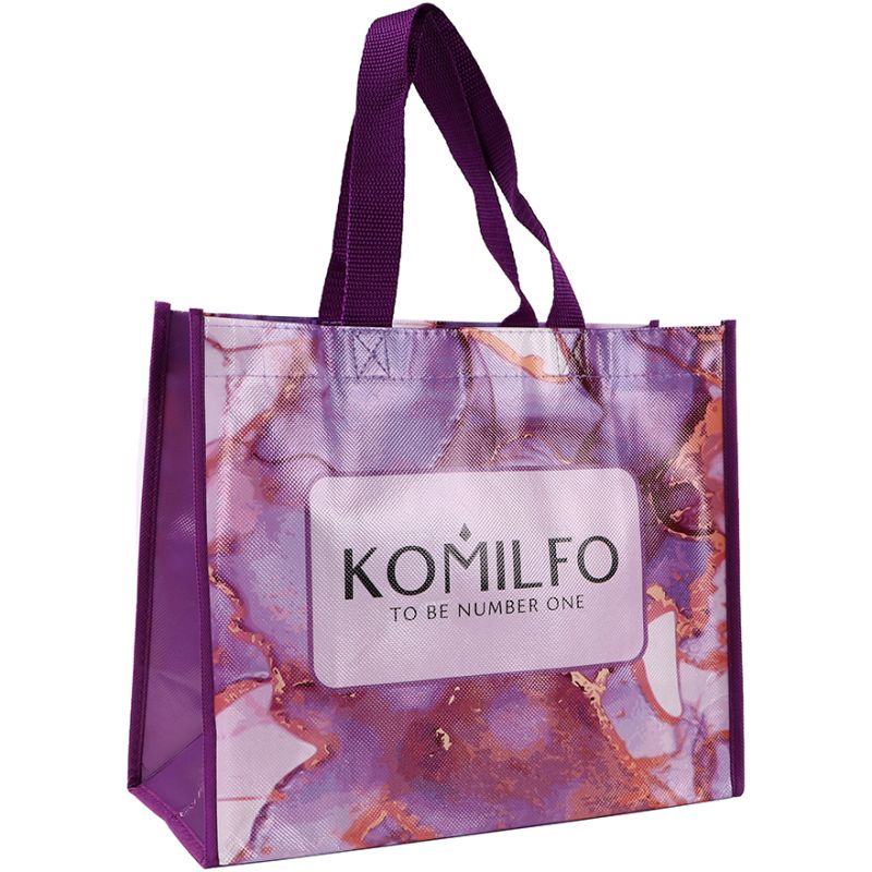 Сумка Komilfo 25*30*14 см, фиолетовая