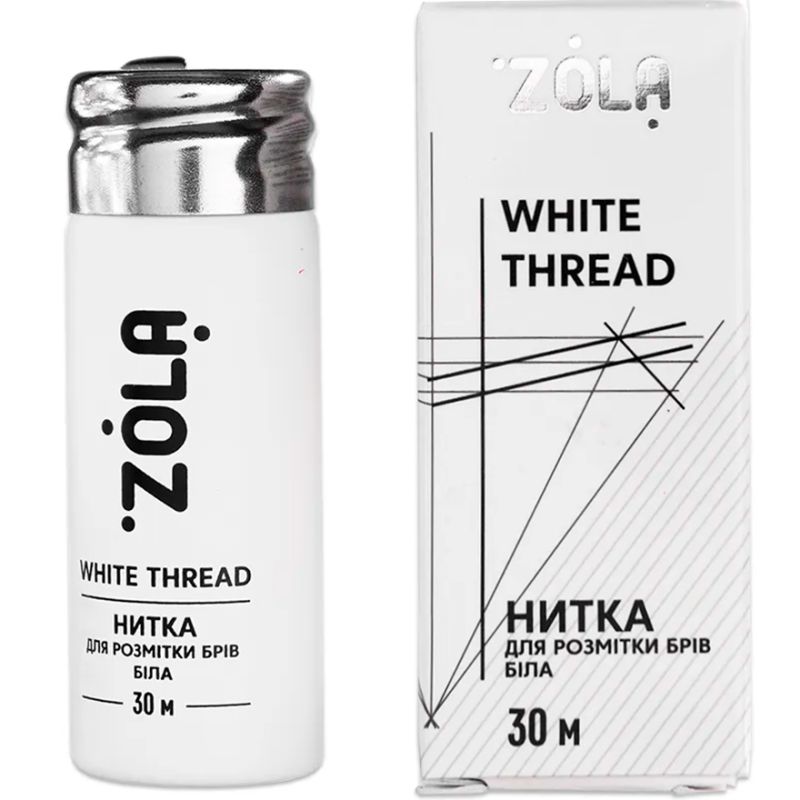 ZOLA Marking thread - white, 30 m