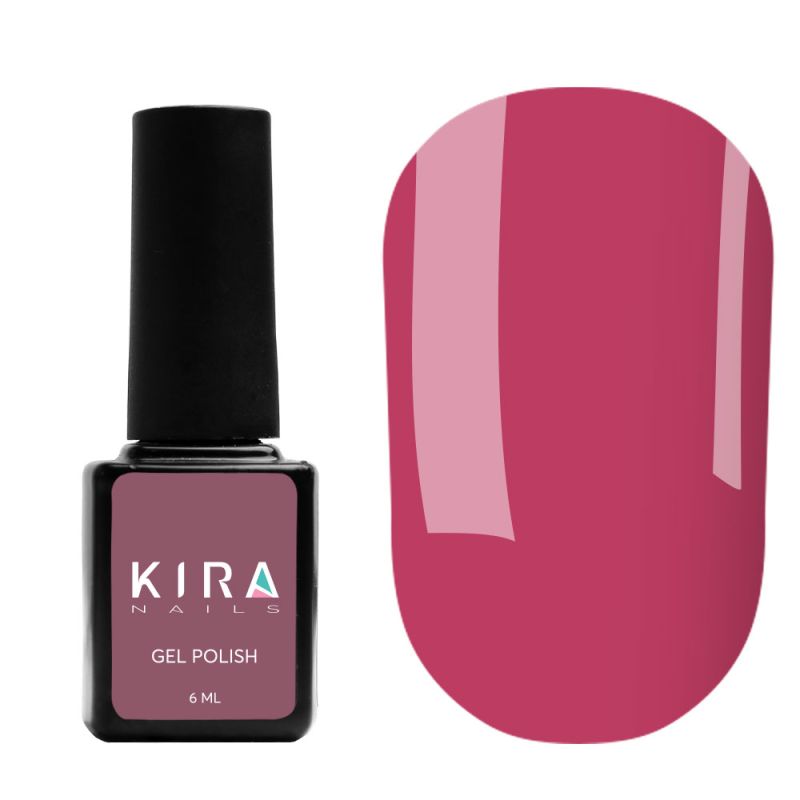 Kira Nails gel varnish No. 068 (cold, light Marsala, enamel), 6 ml