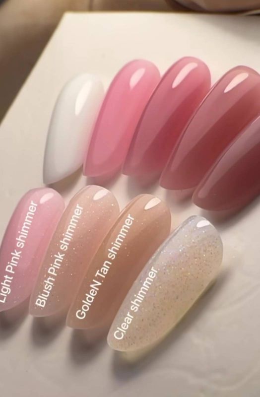 Atica Polygel Polymix Blush Pink Shimmer, 30 g
