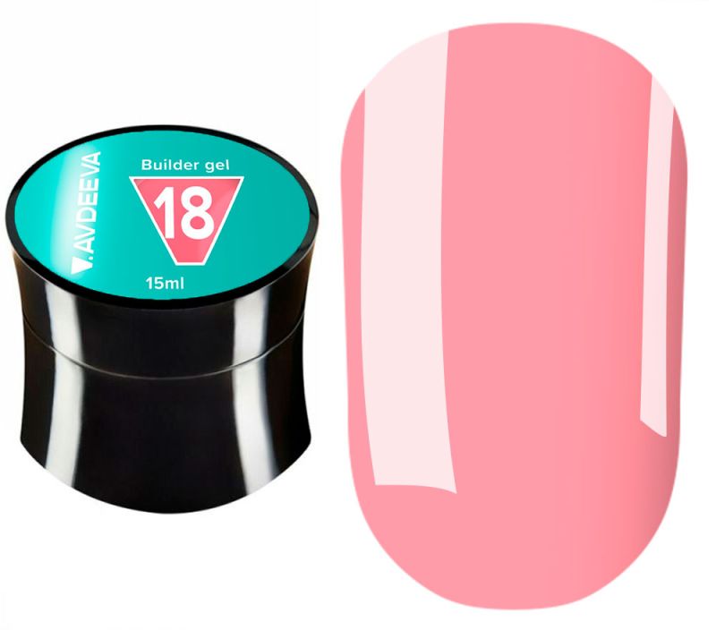 Victoria Avdeeva Nail gel Builder gel Beige, 50 ml