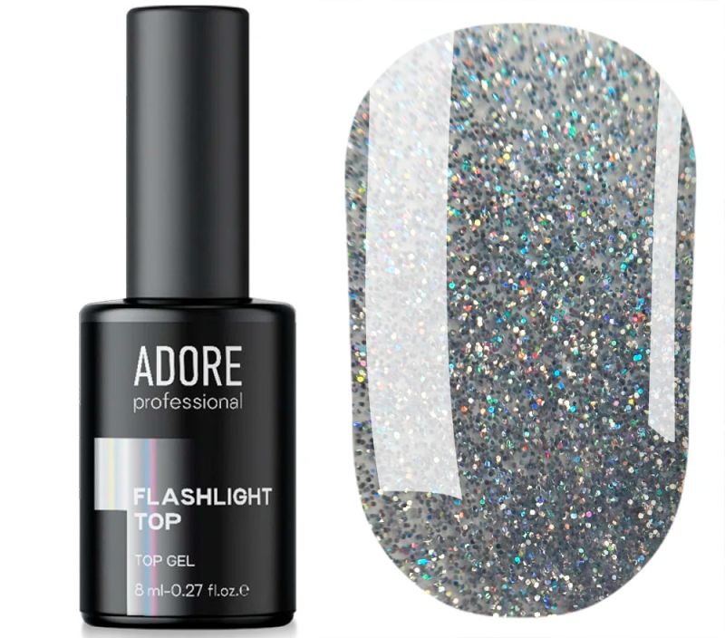 ADORE Топ для нігтів "Flashlight Top" №03, 8 мл