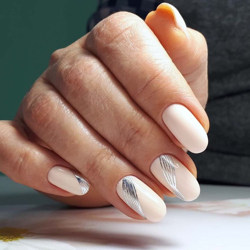 Kira Nails gel varnish No. 014 (cream, enamel), 6 ml