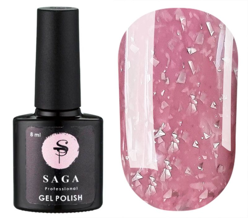 SAGA professional LEAF BASE 3 (pink with sweat), 8 ml