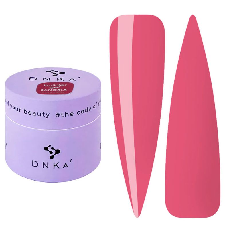 DNKa Гель для ногтей Builder Gel Sangria Limited Edition, 15 мл