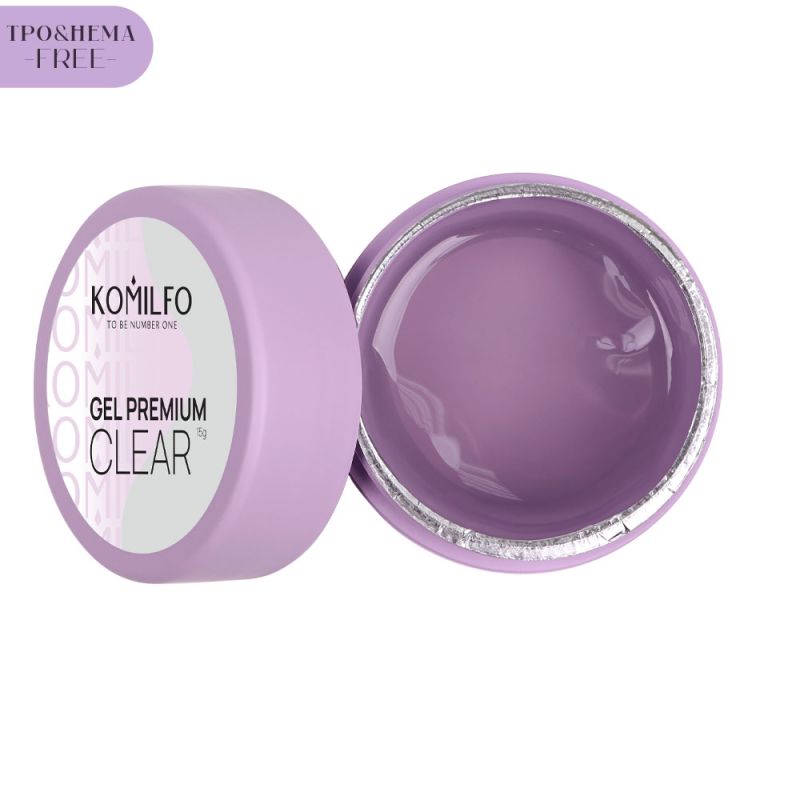 Komilfo Gel Premium Clear, 15 g