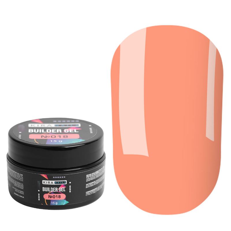 УЦІНКА до 08.2026 Kira Nails Builder Gel 018, 15 г