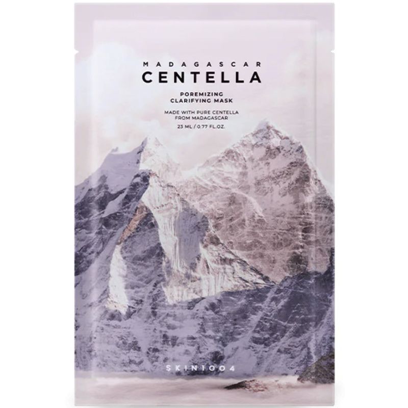 SKIN1004 Маска тканевая очищающая для сужения пор Madagascar Centella Poremizing Clarifying Mask, 25 г
