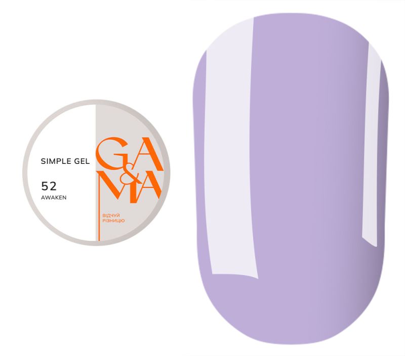 GA&MA Gel sample Simple gel 001 Clear, 15 ml