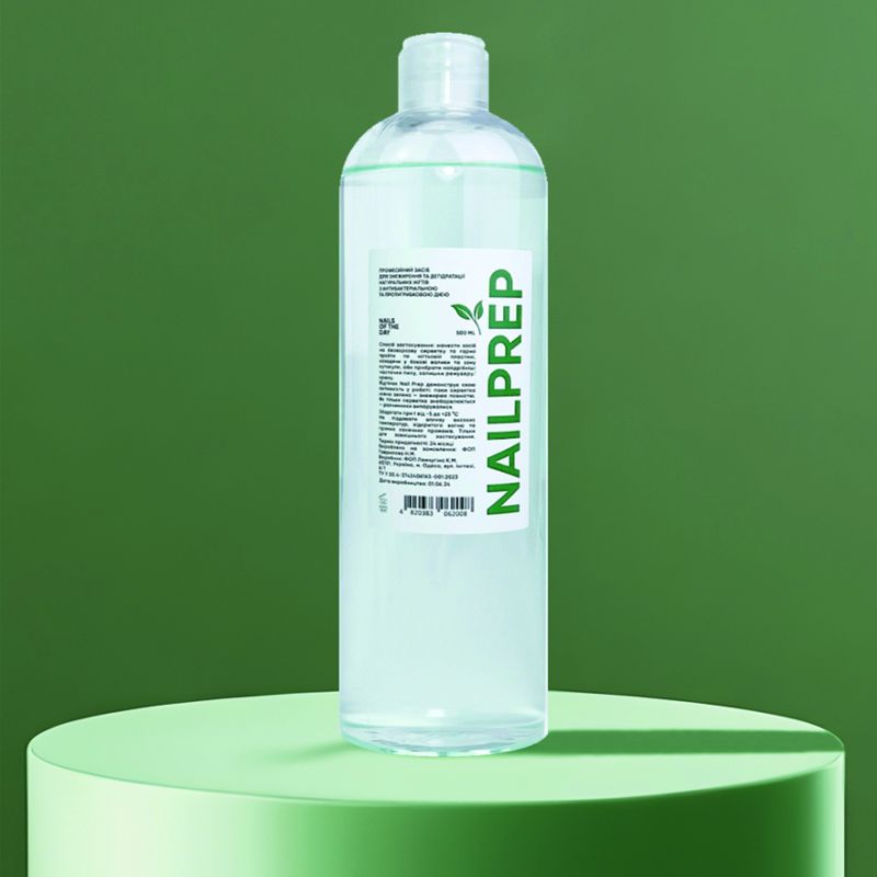 Nails Of The Day Degreasing and dehydrating product for natural nails Nail Prep, 500 ml
