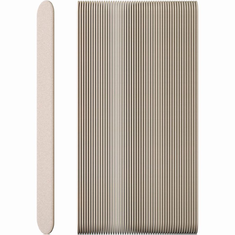 Wonderfile Пилка 130x15 мм на деревянной основе in white 100/180 (50 шт./уп.)