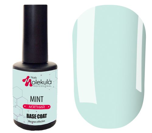 Molekula Base Color Mint (mint, enamel), 12 ml