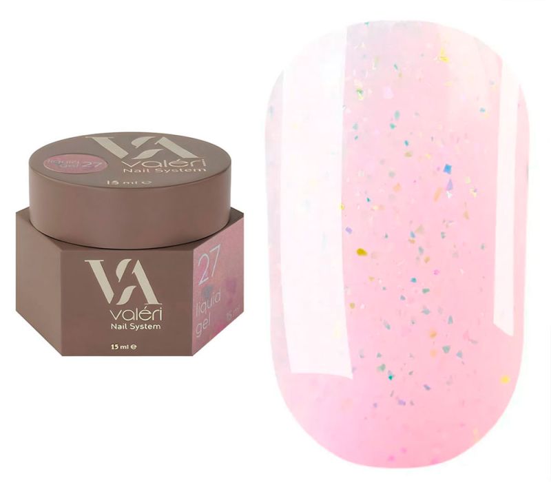 Valeri Гель для нігтів Liquid Gel 27, 15 мл