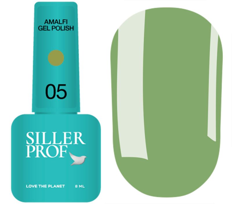 Siller gel varnish No. 037 (warm red, enamel), 8 ml
