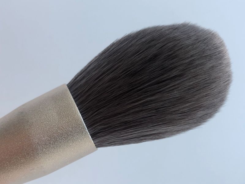 Makeup brush set 10 pcs, with silver sequins