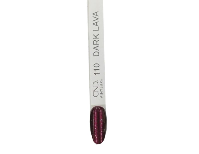 Varnish CND Vinylux Weekly Polish - Dark Lava (110), 15 ml