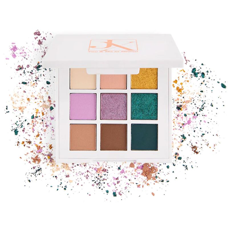 Just Ximena Палетка теней You & Me in Miami Eyeshadow Palette, 5.5 г