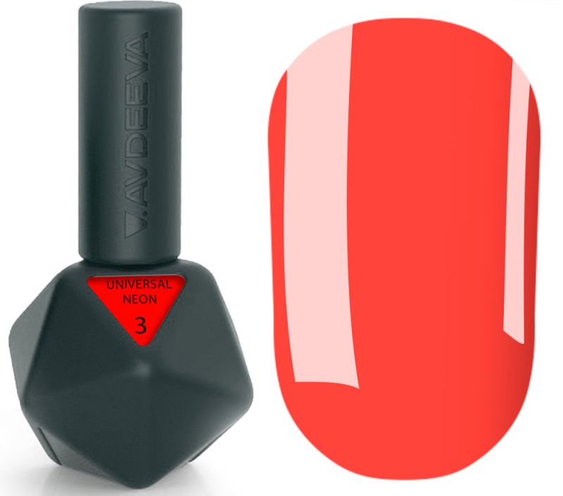 Victoria Avdeeva Гель для ногтей Universal Gel Neon 3, 12 мл