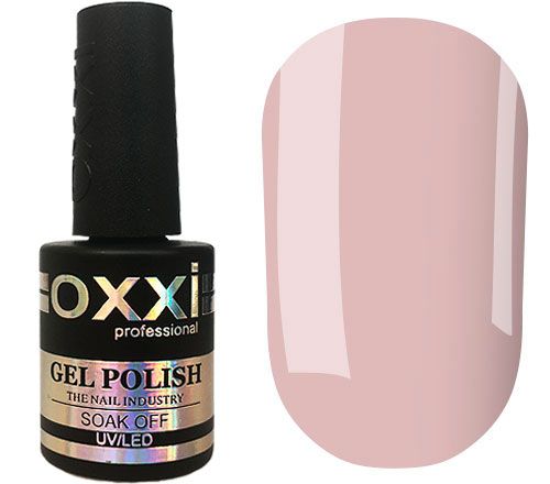 OXXI Гель-лак для ногтей №066 (светлый бежевый, эмаль), 10 мл
