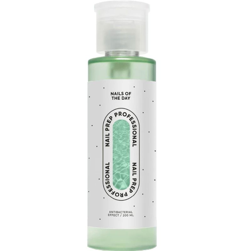 Nails Of The Day NailPrep, a product for degreasing and dehydrating natural nails, 200 ml