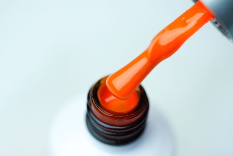 Gel polish Atica GPM 202 Redhead (bright orange, neon), 7.5 ml