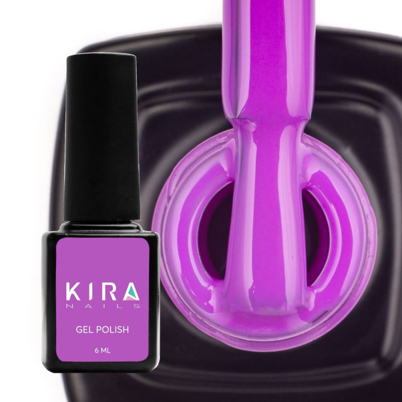Kira Nails gel varnish No. 031 (light fuchsia, enamel), 6 ml