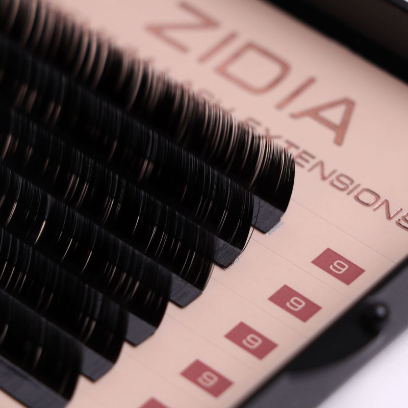 ZIDIA Premium Lash Extensions 6 strips - M0.07 x 9 mm