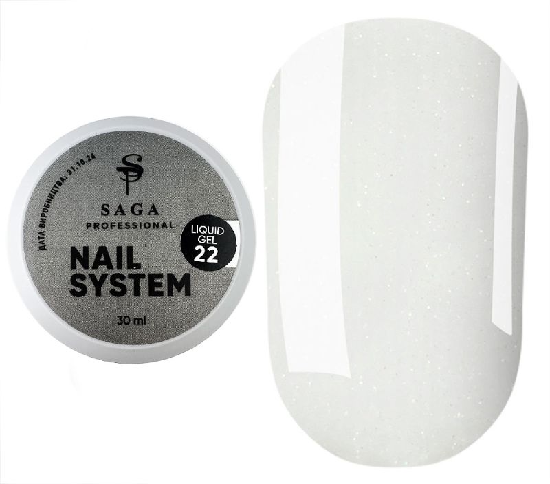 SAGA professional LIQUID GEL 22, 30 мл