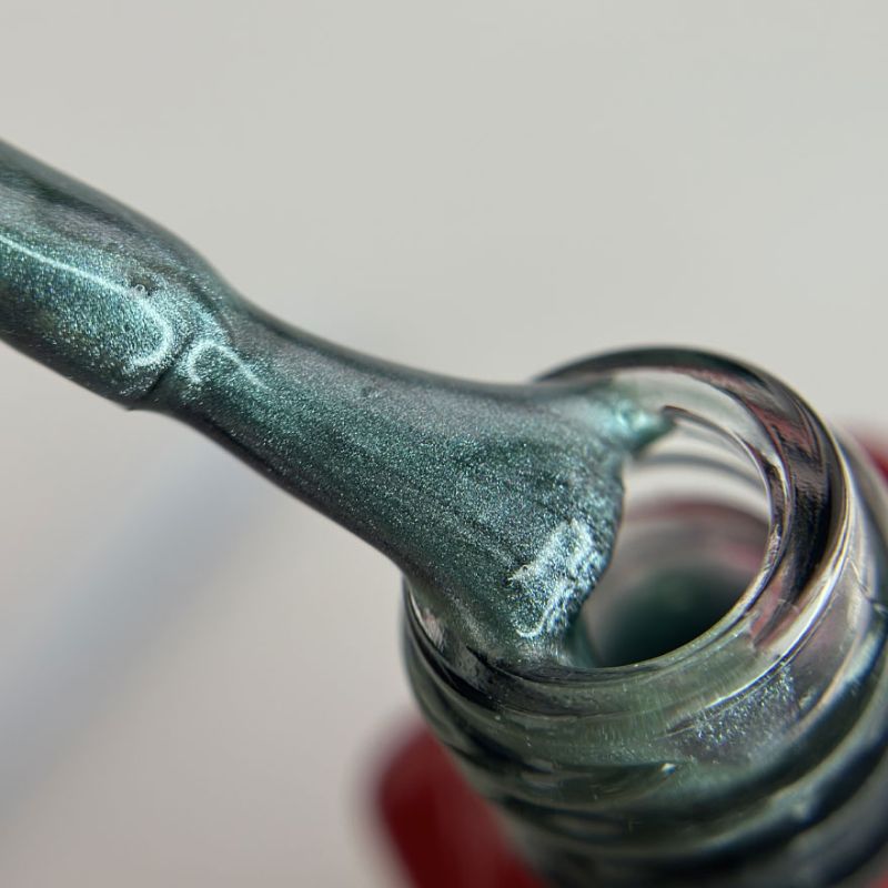 Molekula DIAMOND gel varnish No. 501 (silver, with sparkles and mica), 6 ml