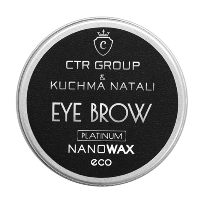 CTR Эко Нано Воск Platinum для фиксации бровей, 15 мл