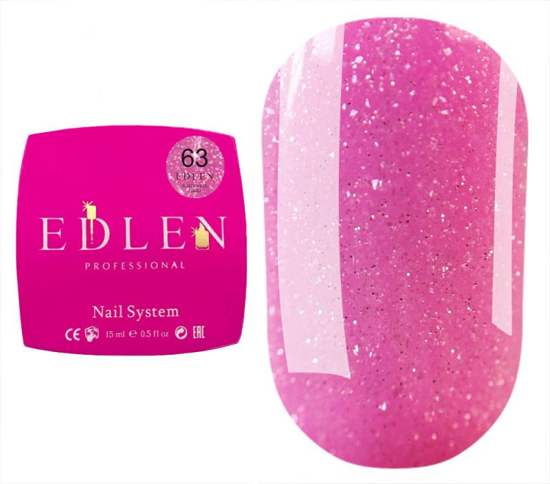 Edlen Гель для ногтей Builder gel Flash 63, 15 мл